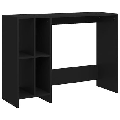 Scrivania per Portatile Nera 102,5x35x75 cm Legno Multistrato - homemem39