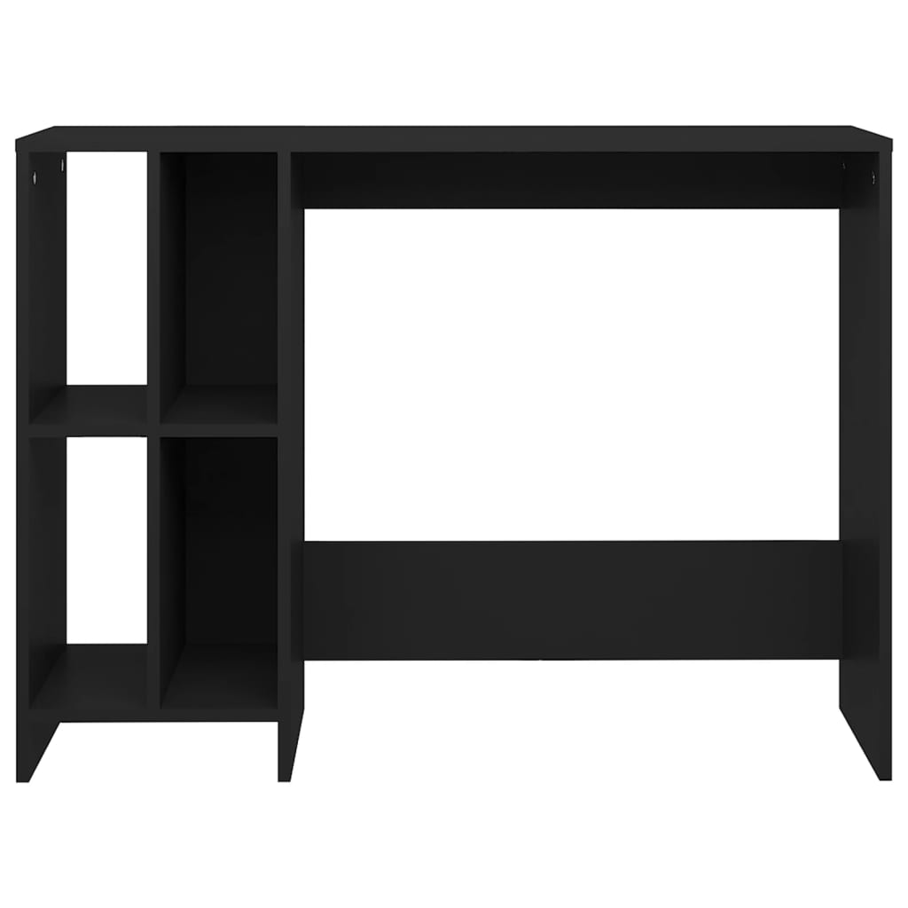 Scrivania per Portatile Nera 102,5x35x75 cm Legno Multistrato - homemem39