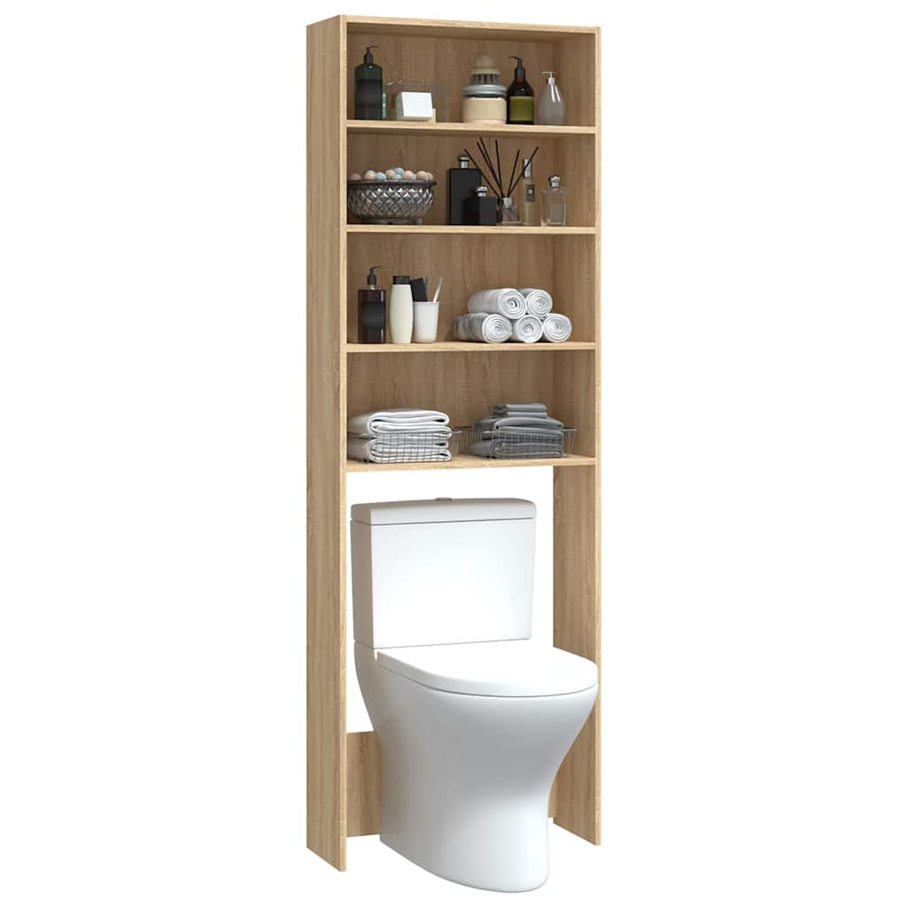 Mobile per Lavatrice Rovere Sonoma 64x24x190 cm | homemem39