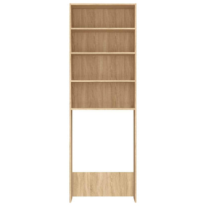 Mobile per Lavatrice Rovere Sonoma 64x24x190 cm | homemem39