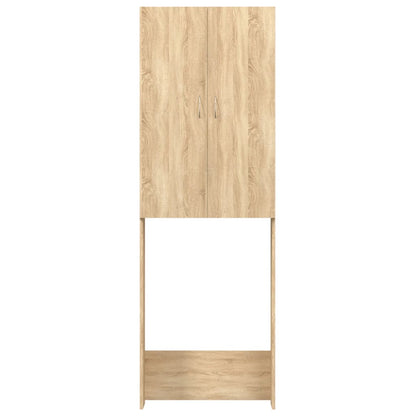 Mobile per Lavatrice Rovere Sonoma 64x25,5x190 cm