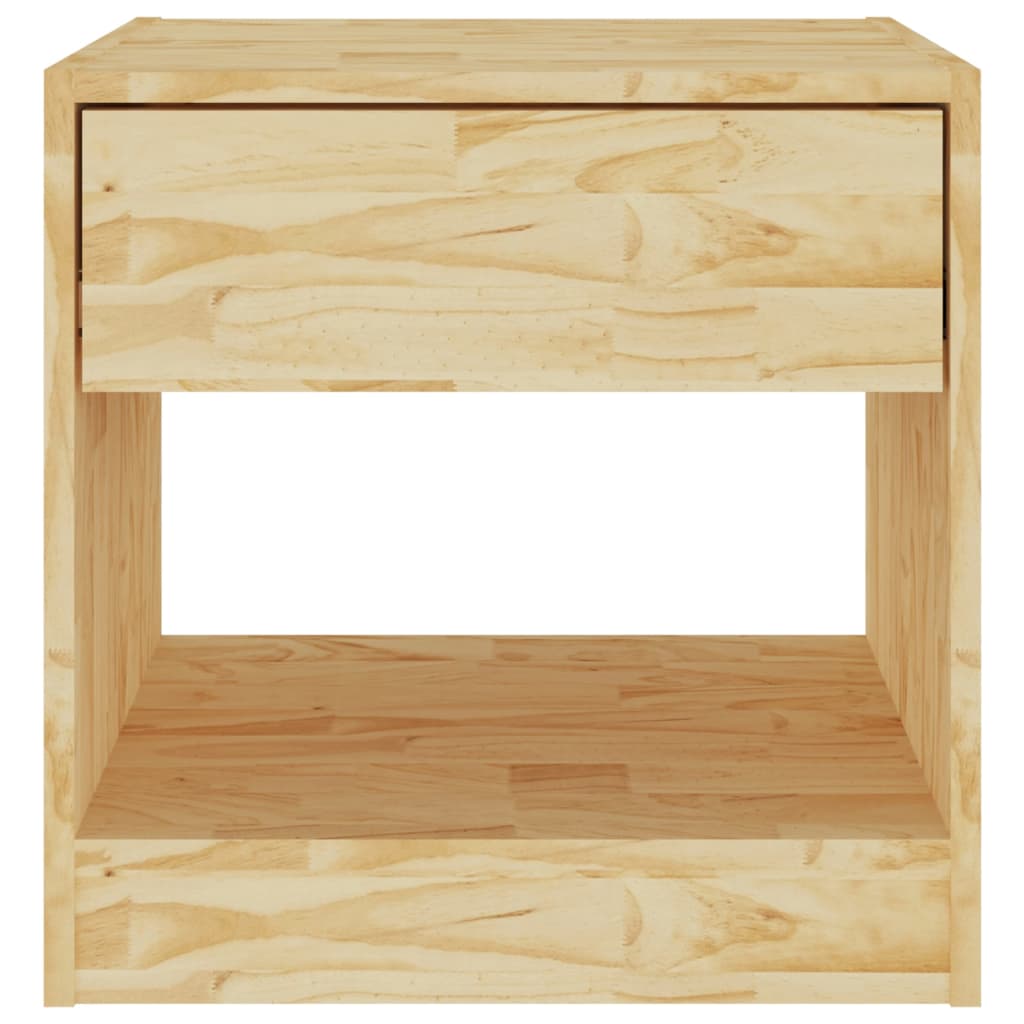 Comodini 2 pz 40x31x40 cm in Legno Massello di Pino - homemem39