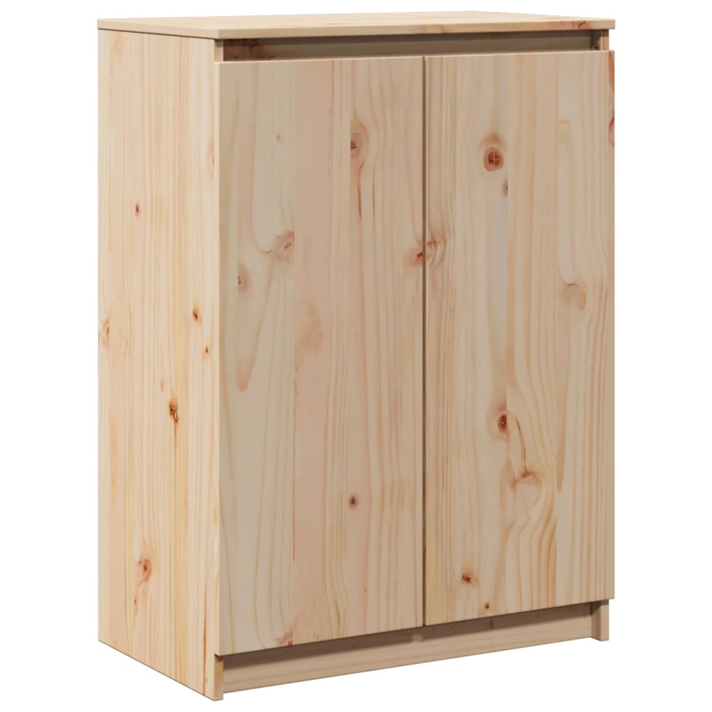 Credenza 60x36x84 cm in Legno Massello di Pino