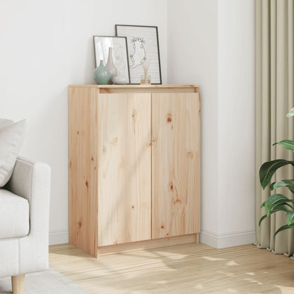 Credenza 60x36x84 cm in Legno Massello di Pino