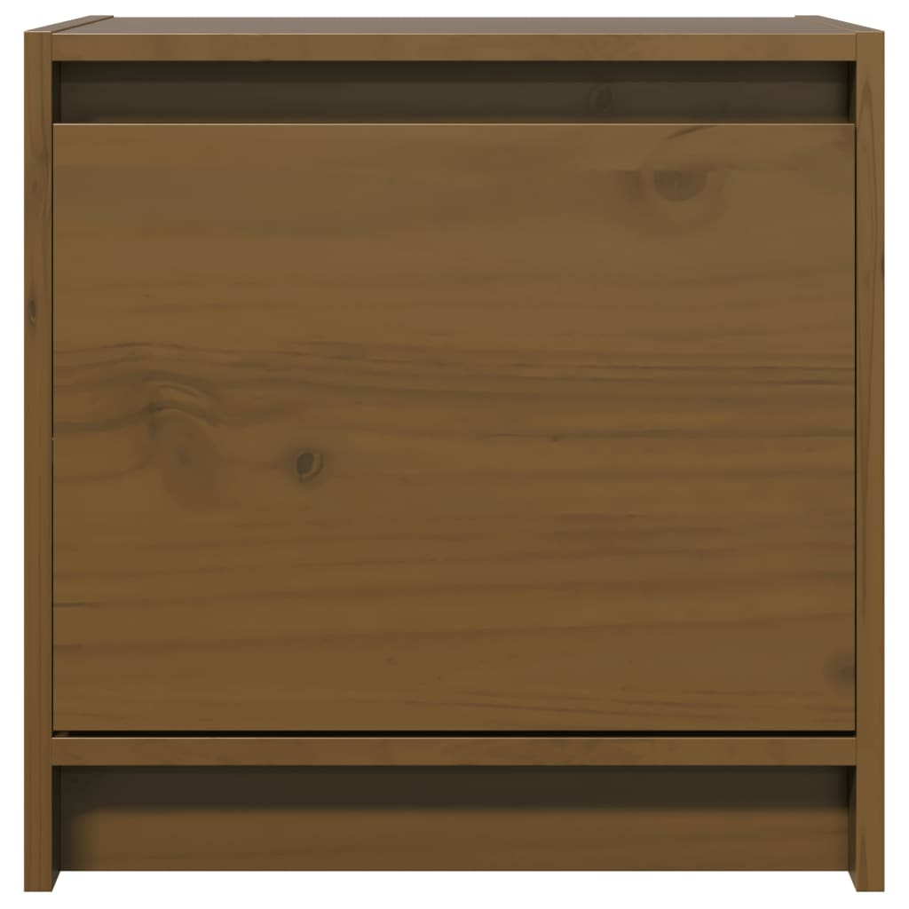 Comodini 2 pz Ambra 40x30,5x40 cm in Legno Massello di Pino - homemem39