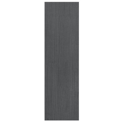 Libreria/Divisorio Grigio 40x30x103,5 cm Legno Massello di Pino | homemem39
