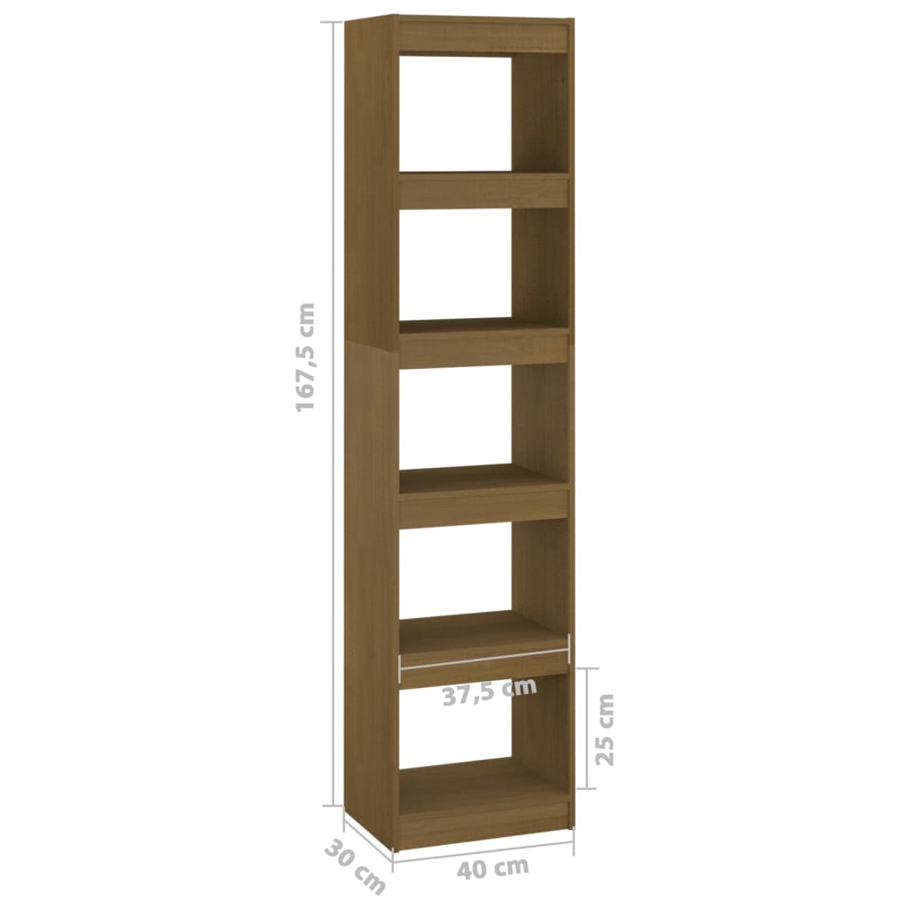 Libreria/Divisorio Ambra 40x30x167,5 cm in Massello di Pino | homemem39
