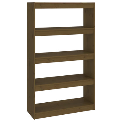 Libreria/Divisorio Ambra 80x30x135,5 cm Legno Massello di Pino | homemem39