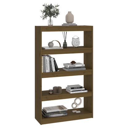 Libreria/Divisorio Ambra 80x30x135,5 cm Legno Massello di Pino - homemem39