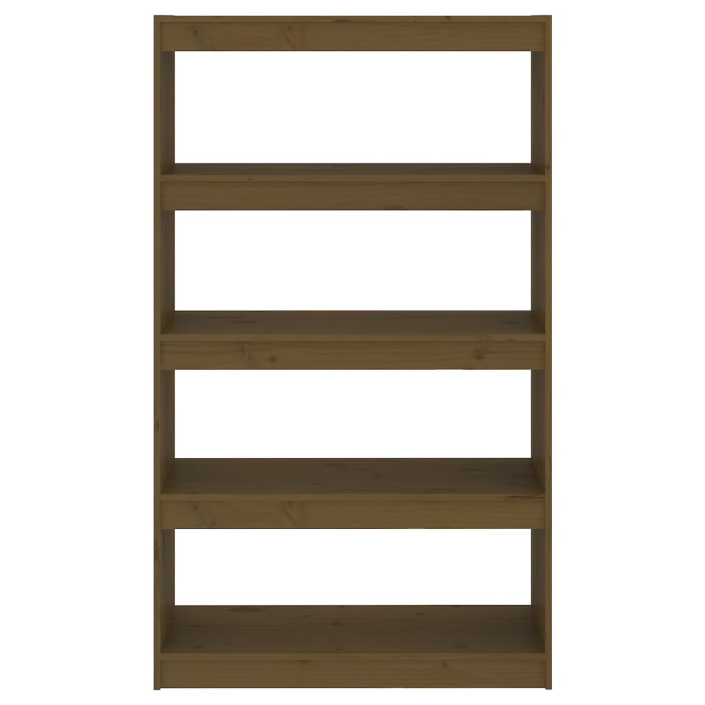 Libreria/Divisorio Ambra 80x30x135,5 cm Legno Massello di Pino | homemem39