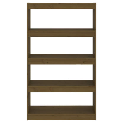 Libreria/Divisorio Ambra 80x30x135,5 cm Legno Massello di Pino | homemem39