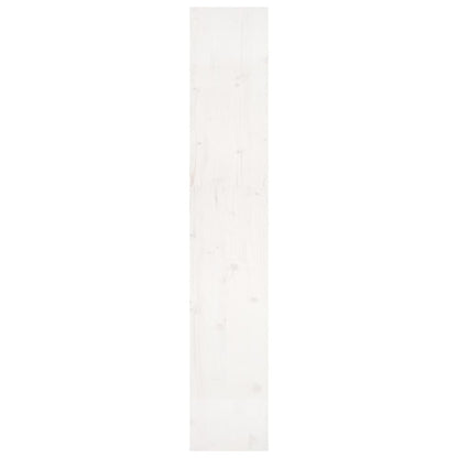 Libreria/Divisorio Bianco 80x30x167,4 cm Legno Massello di Pino - homemem39