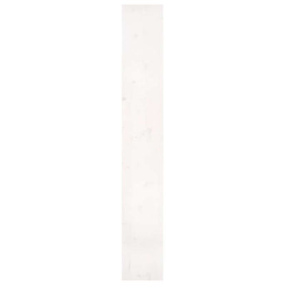 Libreria/Divisorio Bianco 80x30x199,5 cm in Massello di Pino | homemem39