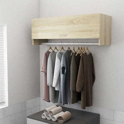 Armadio Rovere Sonoma 100x32,5x35 cm in Legno Multistrato - homemem39