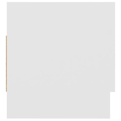 Armadio Bianco 70x32,5x35 cm in Legno Multistrato - homemem39