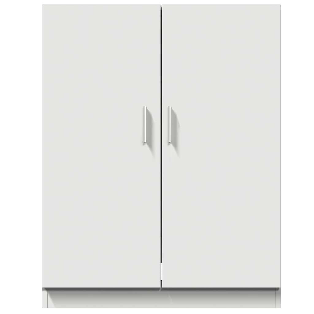 Mobile per Lavatrice Bianco 71x71,5x91,5 cm - homemem39