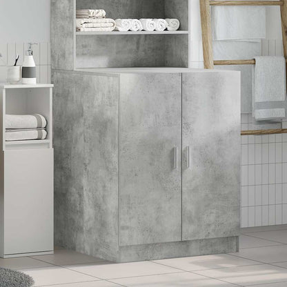 Mobile per Lavatrice Grigio Cemento 71x71,5x91,5 cm - homemem39