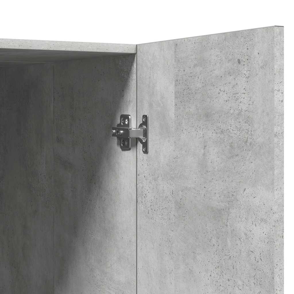 Mobile per Lavatrice Grigio Cemento 71x71,5x91,5 cm - homemem39
