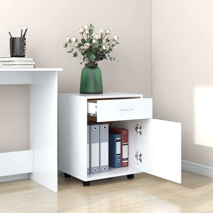Mobiletto con Rotelle 45x38x54cm in legno multistrato
