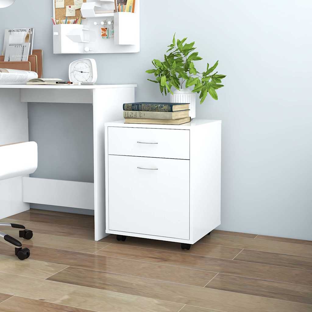 Mobiletto con Rotelle 45x38x54cm in legno multistrato