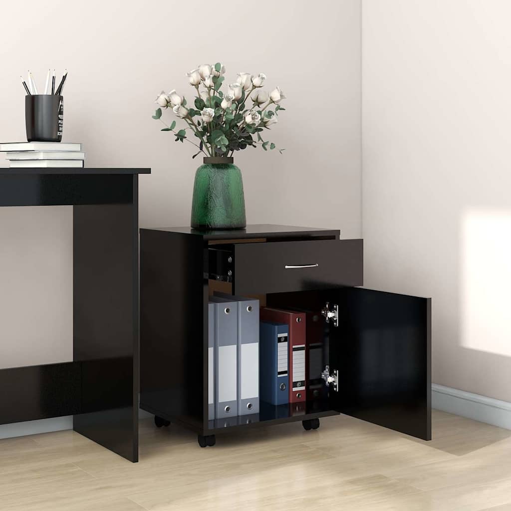 Mobiletto con Rotelle 45x38x54cm in legno multistrato