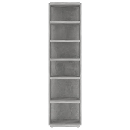 Scarpiere 2 pz Grigio Cemento 27,5x27x102 cm - homemem39
