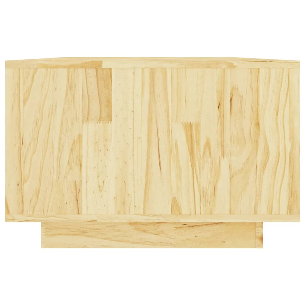 Tavolino da Salotto 110x50x33,5 cm in Legno Massello di Pino | homemem39