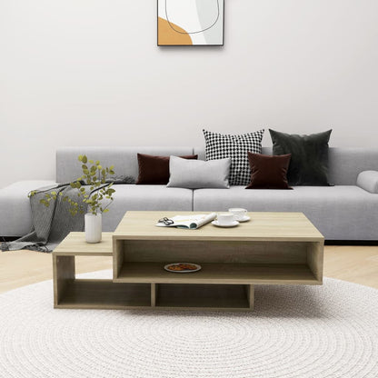 Tavolino da Salotto Rovere Sonoma 105x55x32 cm in Truciolato | homemem39