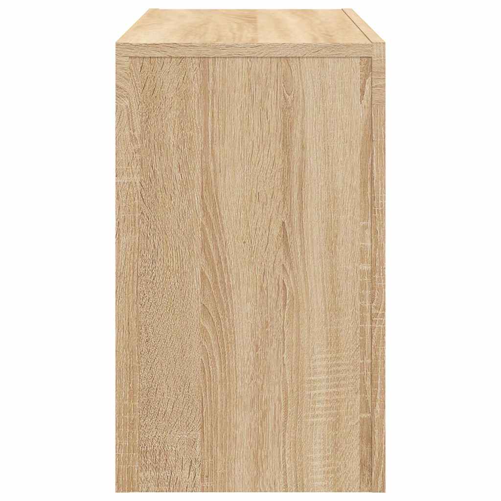 Tavolini da Salotto Impilabili 3 pz Rovere Sonoma in Truciolato | homemem39