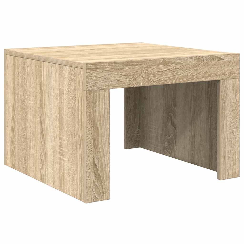Tavolino da Salotto Rovere Sonoma 50x50x35 cm in Truciolato | homemem39