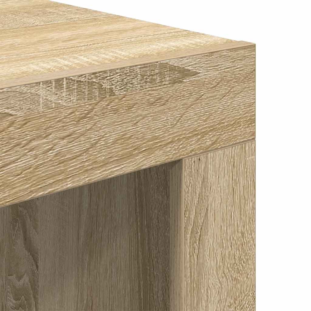 Tavolino da Salotto Rovere Sonoma 50x50x35 cm in Truciolato | homemem39
