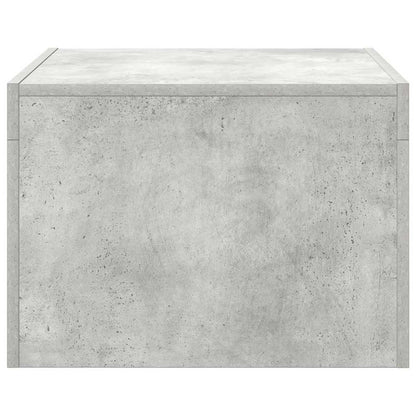 Tavolino da Salotto Grigio Cemento 50x50x35 cm in Truciolato | homemem39