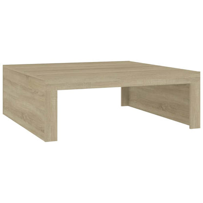 Tavolino da Salotto Rovere Sonoma 100x100x35 cm in Truciolato | homemem39