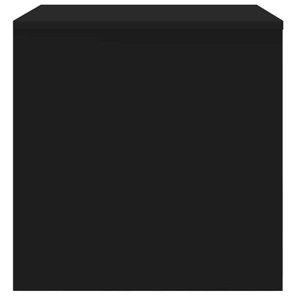 Tavolini Impilabili 3 pz Neri in Truciolato - homemem39