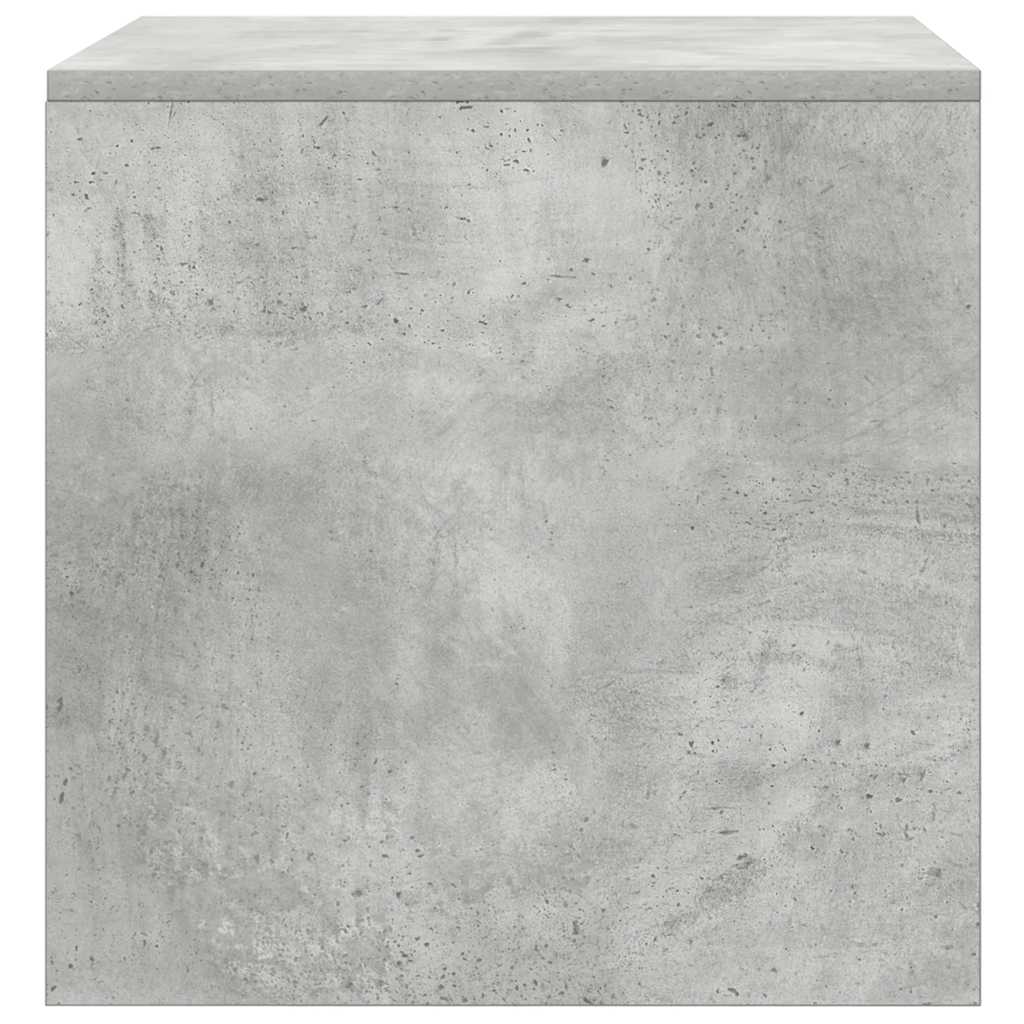 Tavolini Impilabili 3 pz Grigio Cemento in Truciolato - homemem39