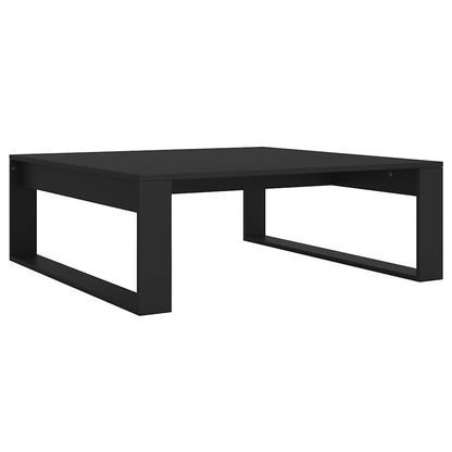 Tavolino da Salotto Nero 100x100x35 cm Truciolato | homemem39