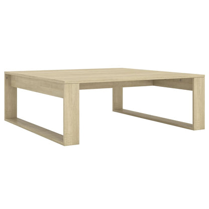 Tavolino Salotto Rovere Sonoma 100x100x35cm Truciolato | homemem39