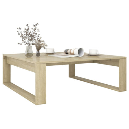 Tavolino Salotto Rovere Sonoma 100x100x35cm Truciolato | homemem39