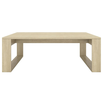 Tavolino Salotto Rovere Sonoma 100x100x35cm Truciolato | homemem39