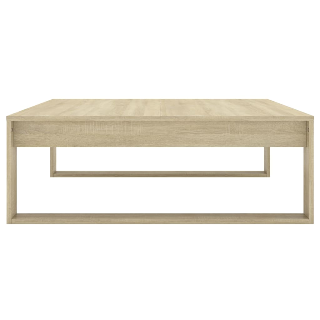 Tavolino Salotto Rovere Sonoma 100x100x35cm Truciolato | homemem39