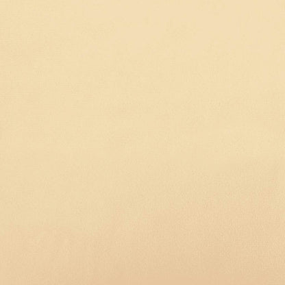 Divano Letto a 2 Posti con 2 Cuscini Crema in Velluto - homemem39