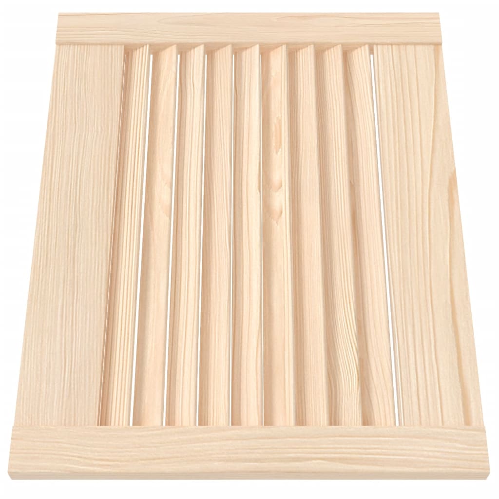 Anta con Design a Lamelle 39,5x49,4 cm in Legno di Pino - homemem39