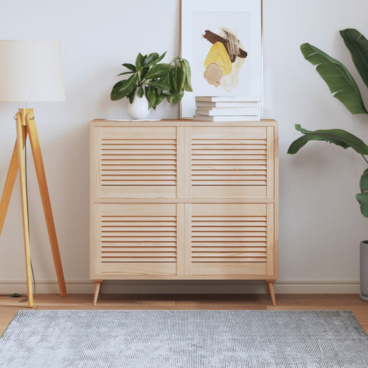 Ante con Design a Lamelle 4 pz 39,5x49,4 cm in Legno di Pino - homemem39