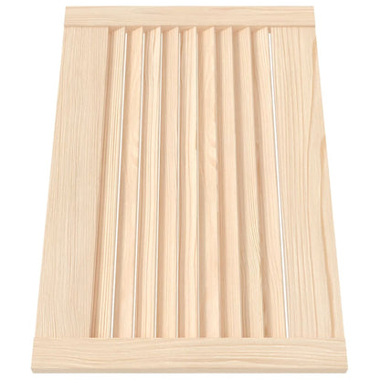 Ante con Design a Lamelle 4 pz 39,5x59,4 cm in Legno di Pino - homemem39