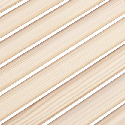 Ante con Design a Lamelle 2 pz 61,5x39,4 cm in Legno di Pino - homemem39