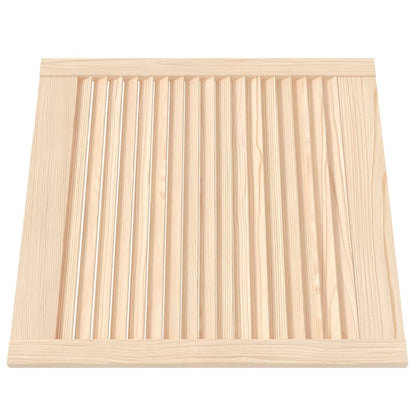 Ante con Design a Lamelle 2 pz 61,5x59,4 cm in Legno di Pino - homemem39