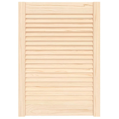 Anta con Design a Lamelle 69x49,4 cm in Legno di Pino - homemem39