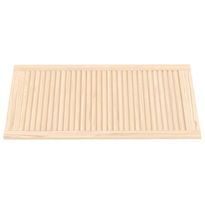 Ante con Design a Lamelle 4 pz 99,3x49,4 cm in Legno di Pino - homemem39