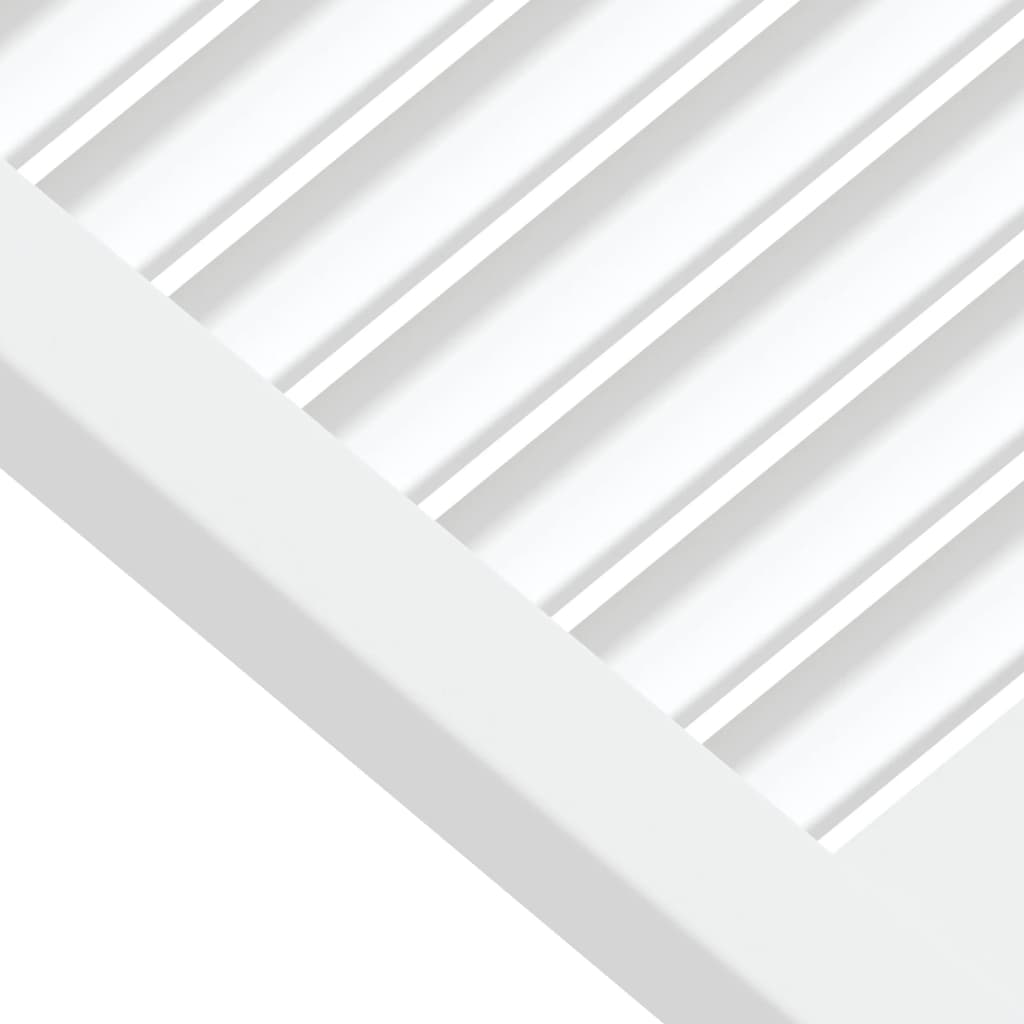 Ante a Lamelle 4 pz Bianche 61,5x49,4 cm in Legno di Pino | homemem39