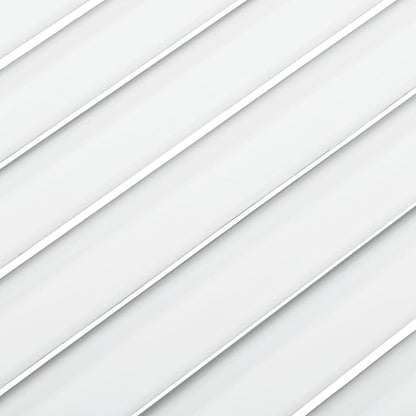 Ante a Lamelle 4 pz Bianche 61,5x49,4 cm in Legno di Pino - homemem39
